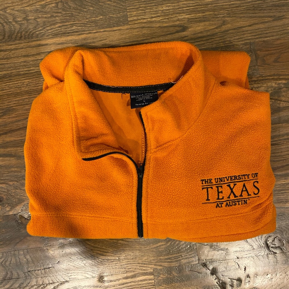 University of Texas Austin fleece pullover